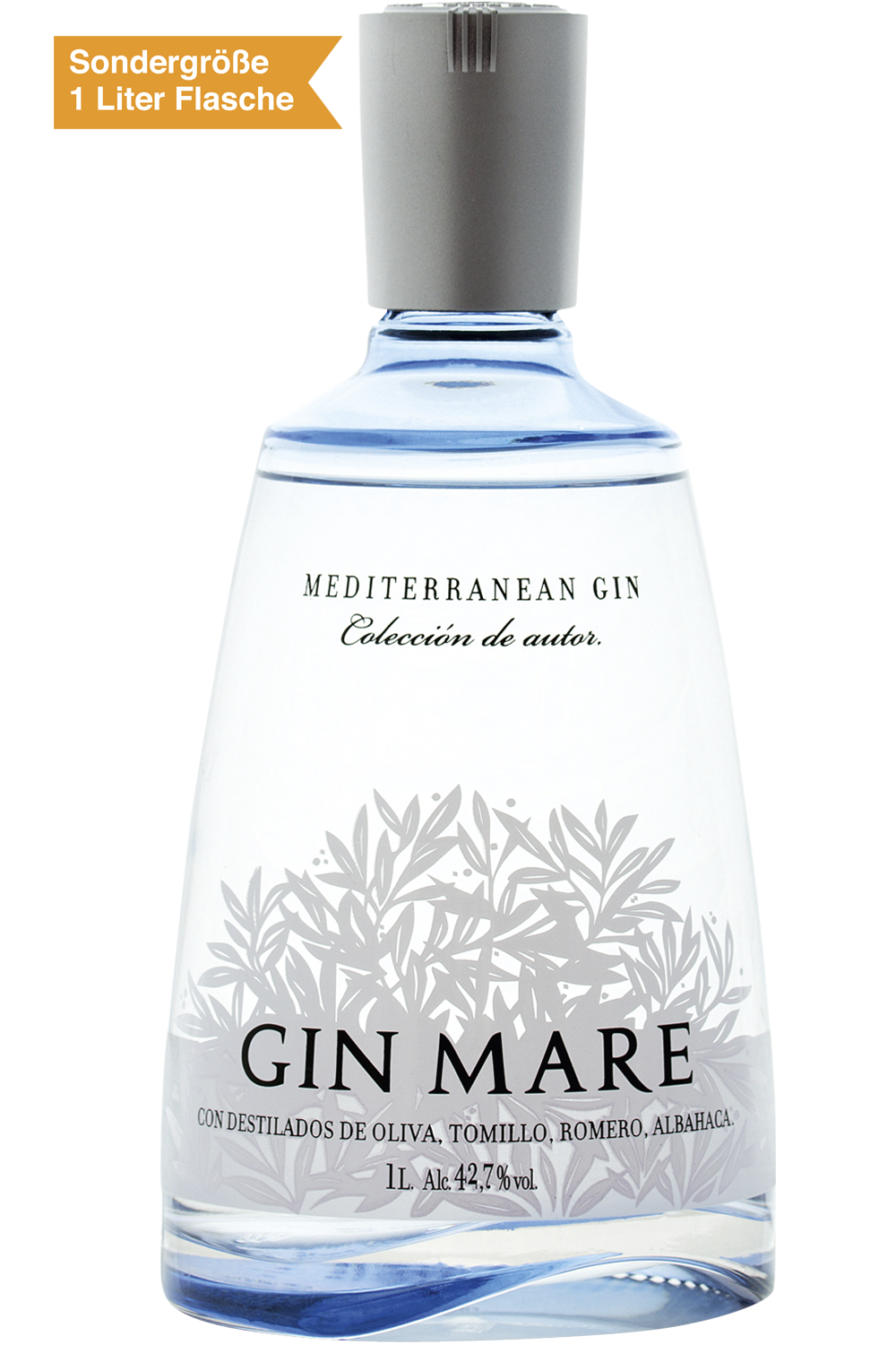 Gin Mare Mediterranean Gin 1 Liter Flasche