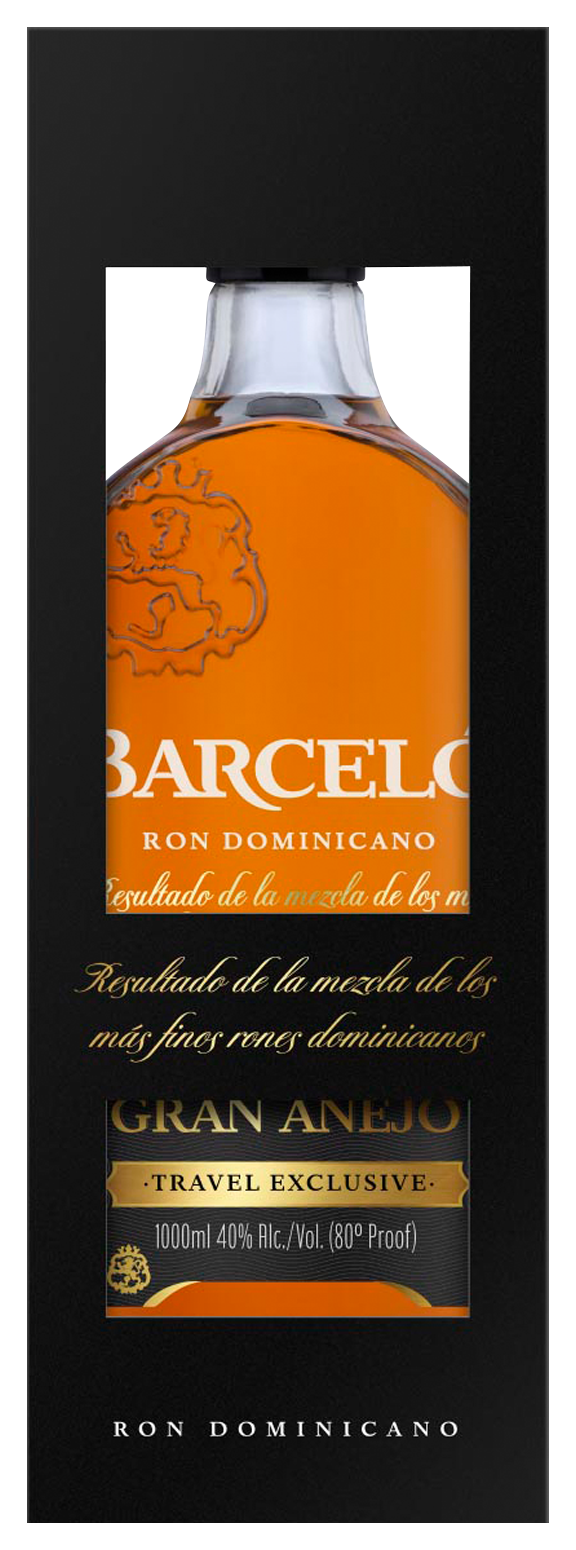 Barceló Rum Gran Anejo, 37.5%Vol. 1 Liter Flasche