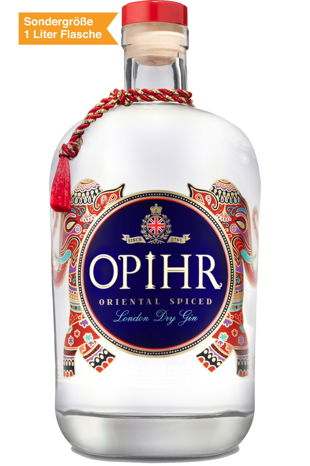 Opihr Oriental Spiced London Dry Gin 1 Liter Flasche