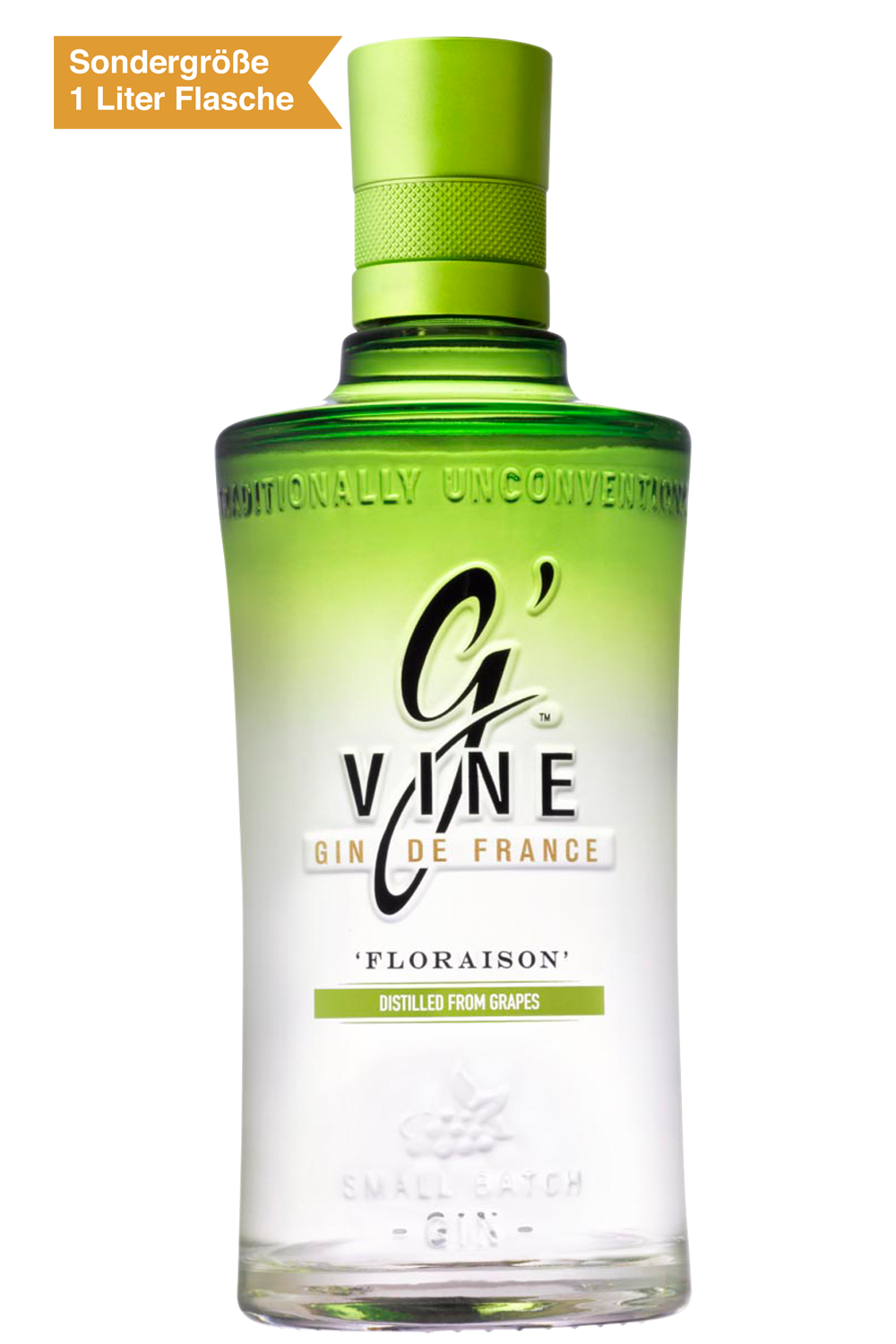 G'Vine Floraison Gin 1 Liter Flasche Travel Exclusive