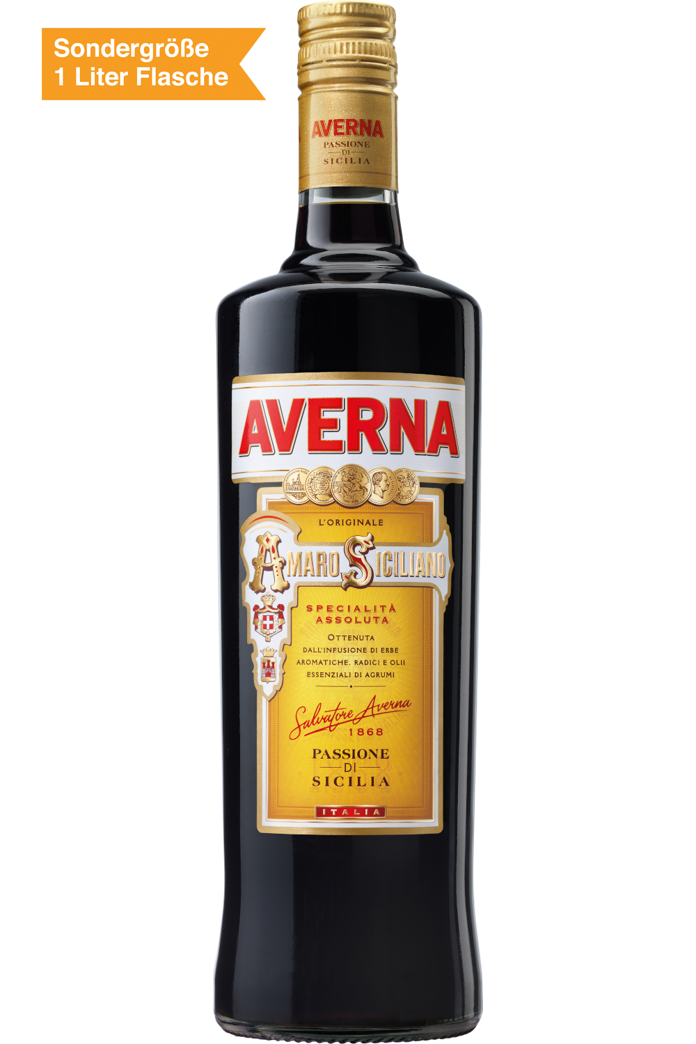 Averna Amaro 1 Liter Flasche